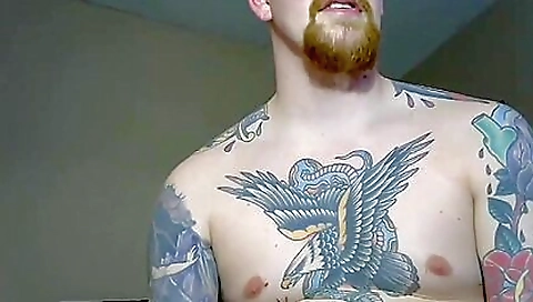 Sexy blonde chick with big tits fucks herself